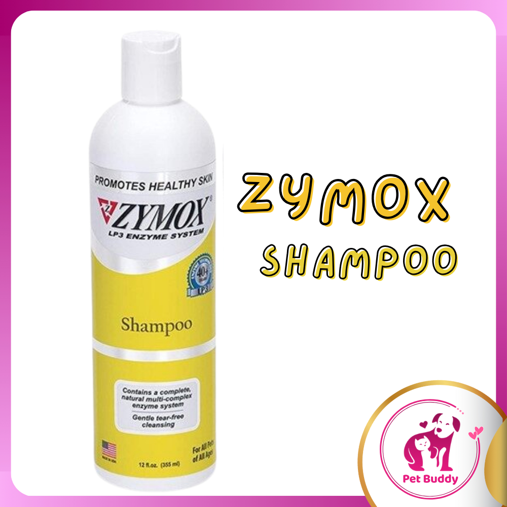 ZYMOX Dog Cat Shampoo ไซมอกซ์ แชมพูสุนัขและแมว แชมพูลดการระคายเคือง ...