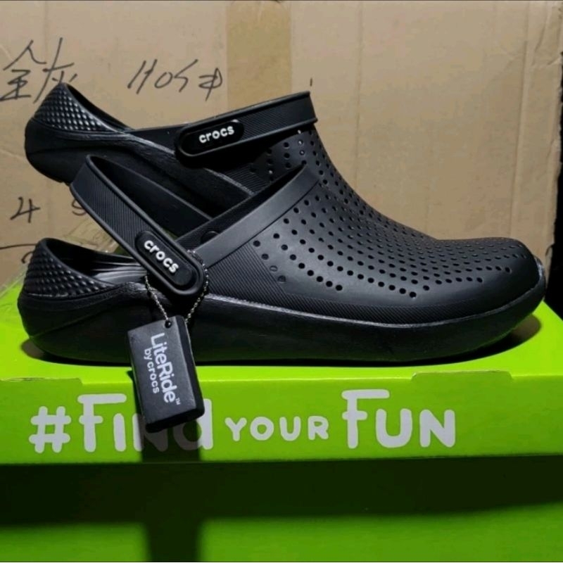 Crocs Lite Ride Clog รองเท้าแตะ แบบลำลอง มาใหม่สุดฮิต ใส่ได้ทุกเพศ มี ...