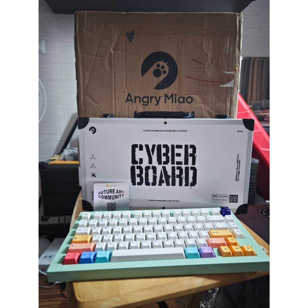 (มือสองของแท้) Keyboard / Cyberboard R3 สีเขียว | Shopee Thailand
