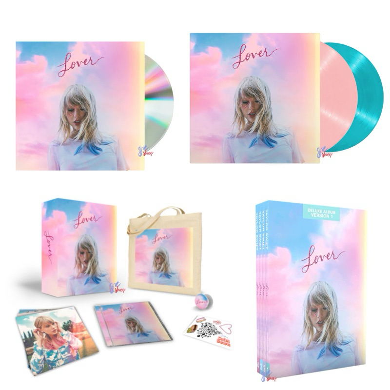 Taylor Swift - Lover Album CD / Vinyl / LP / Box Set / ซีดี