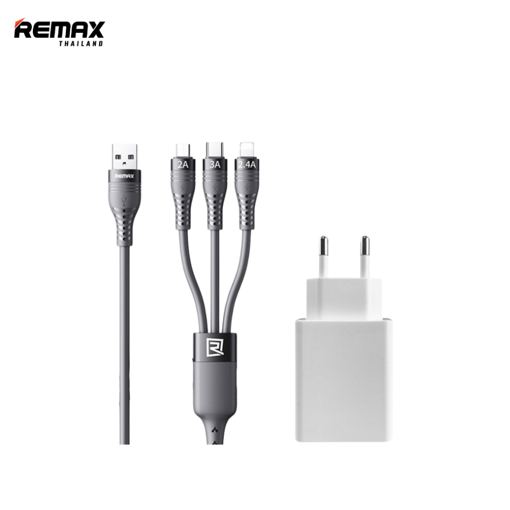 Remax Set Cable RC-C151 USB Charger FAB 18W - ชุดหัวชาร์จ สายชาร์จ ...