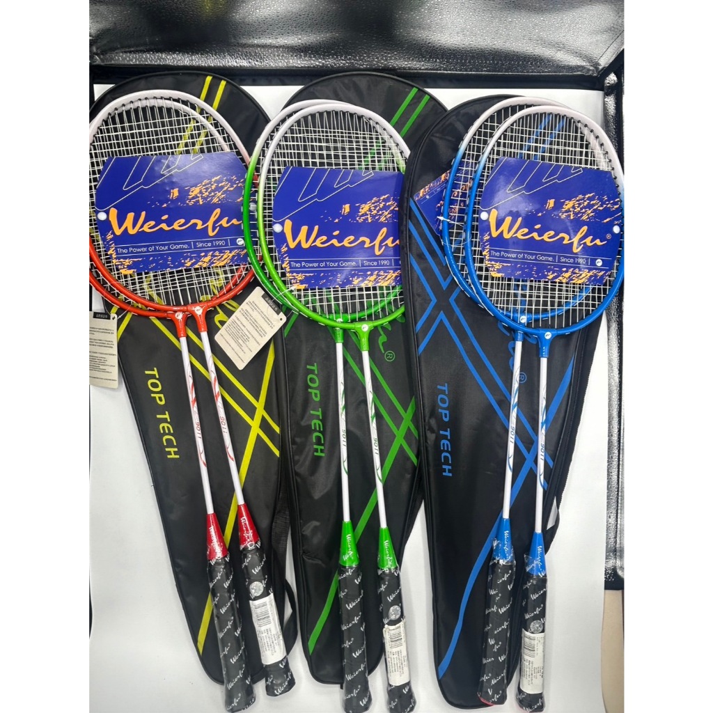 ไม้แบดมินตัน แพ็คคู่ (1x2) Weierfu / Badmionton Racket (1x2) สำหรับผู้