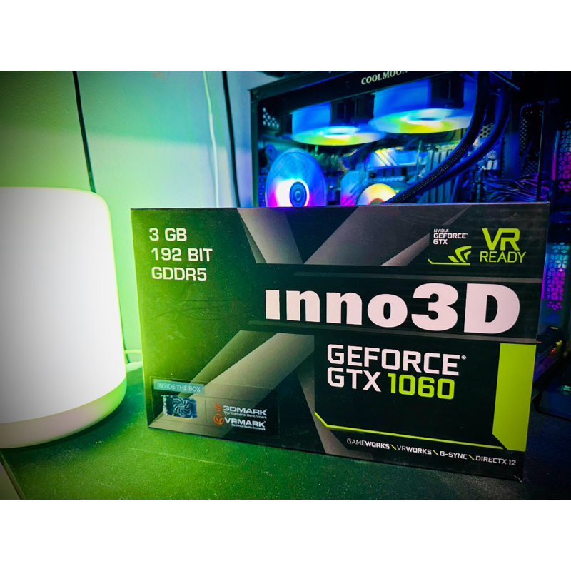 GTX 1060 3GB Inno3D มือสองประกันหมด ใช้งานปกติ 1 พัดลม | Shopee Thailand