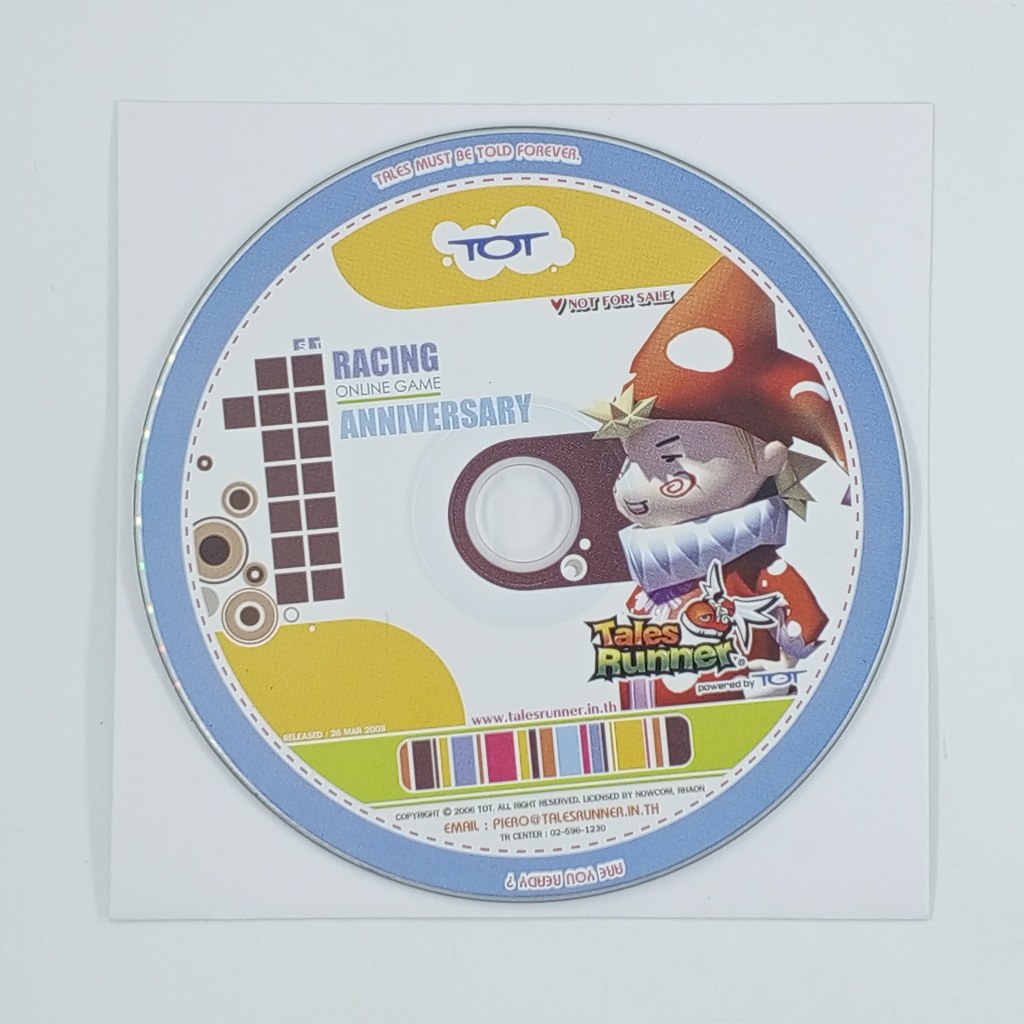 [SELL] Tales Runner Online : 1st Aniversary (TH)(PC)(USED) แผ่นเกม PC ...