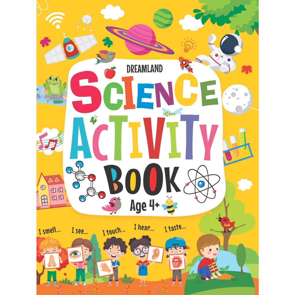 (Age4-6) Science Activity Book for Children สมุดกิจกรรมวิทยาศาสตร์