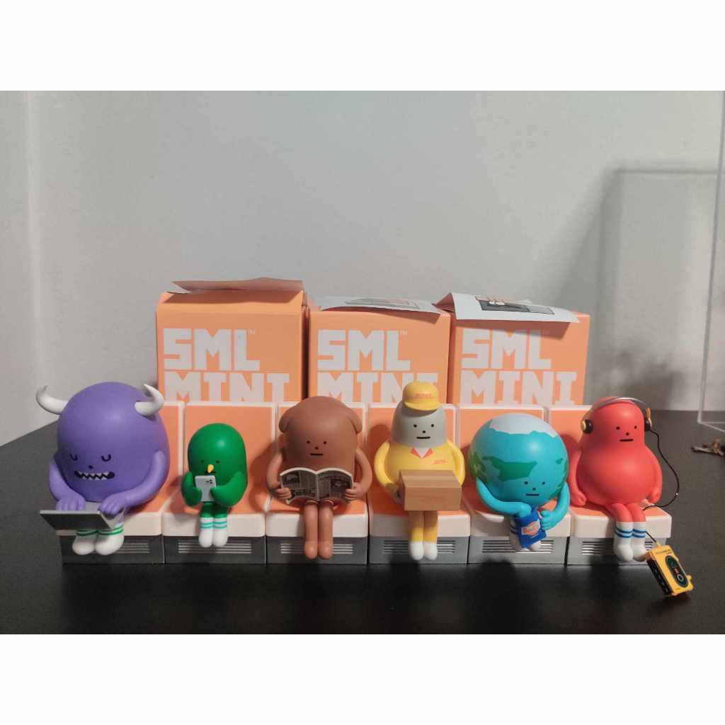 SML subway series sticky monster lab art toy กล่องสุ่ม | Shopee Thailand