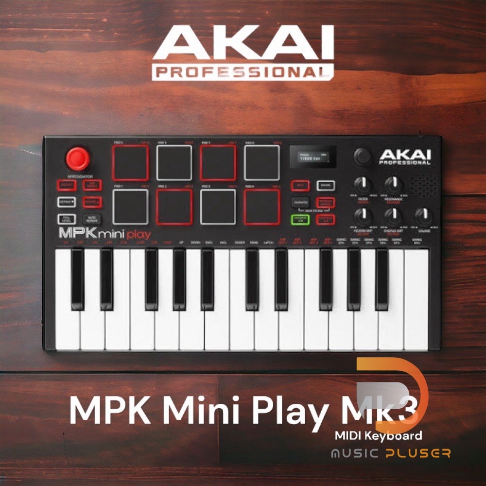 Akai MPK Mini Play Mk3 MIDI Keyboard | Shopee Thailand
