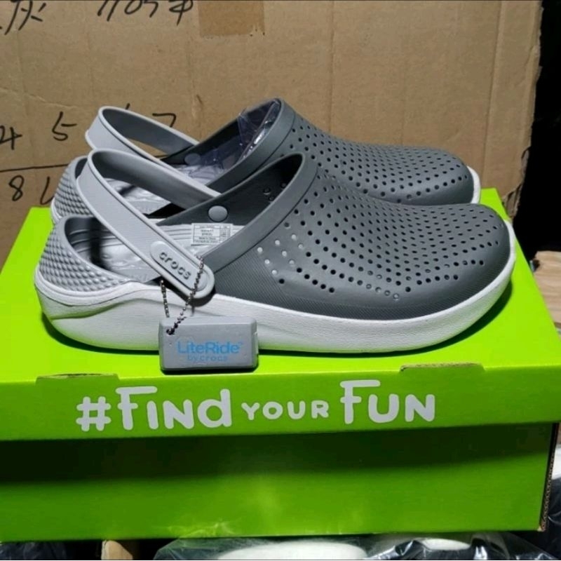Crocs Lite Ride Clog รองเท้าแตะ แบบลำลอง มาใหม่สุดฮิต ใส่ได้ทุกเพศ มี ...