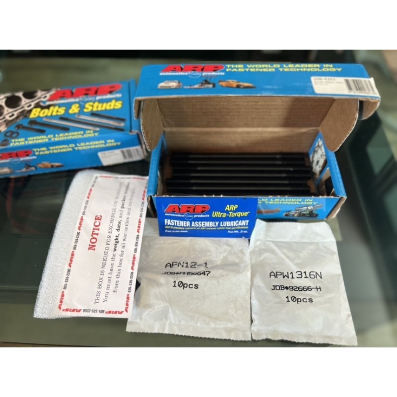 น๊อตฝาสูบ ARP B18CB18CR HEAD STUD Shopee Thailand