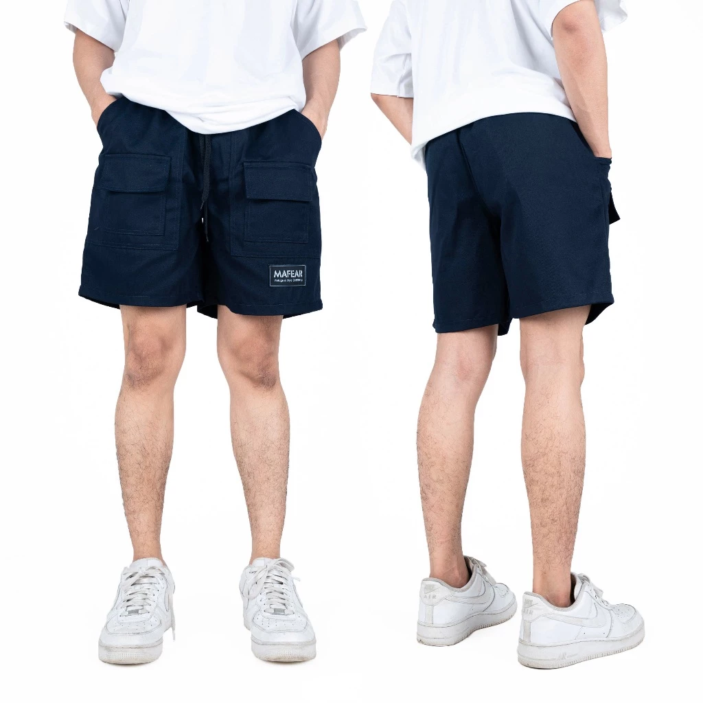 MAFEAR – กางเกงขาสั้นวินเทจ รุ่น Vintage Short สีดำ สีเขียวขี้ม้า สีกรมท่า สีเทา สีเบจ สีเขียวหม่น https://wayoza.com
