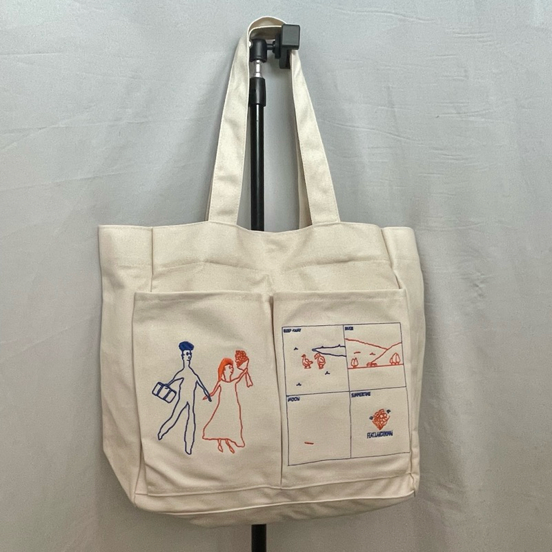 yew merch summertime กระเป๋าผ้าแคนวาส tote bag 2022 วงyew ยังไม่ผ่านการ ...