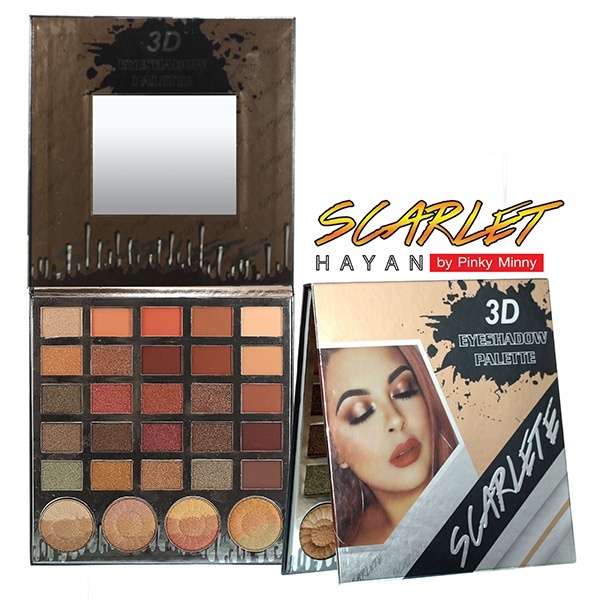 Scarlete 3D Eyeshadow Palette 29 color #7233 สการ์เล็ต 3 ดี อายแชโดว์ ...