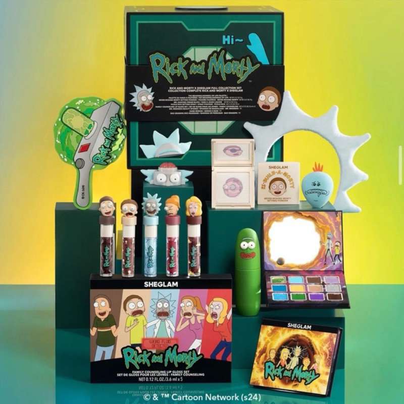 ✓PRE-ORDER 7-10 วัน✓ Rick and Morty X SHEGLAM Full Collection