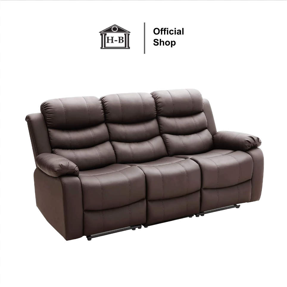 Home Best โซฟารีไคลเนอร์ PVC ปรับเอน 3 ที่นั่ง แข็งแรง ทนทาน รองรับ ...