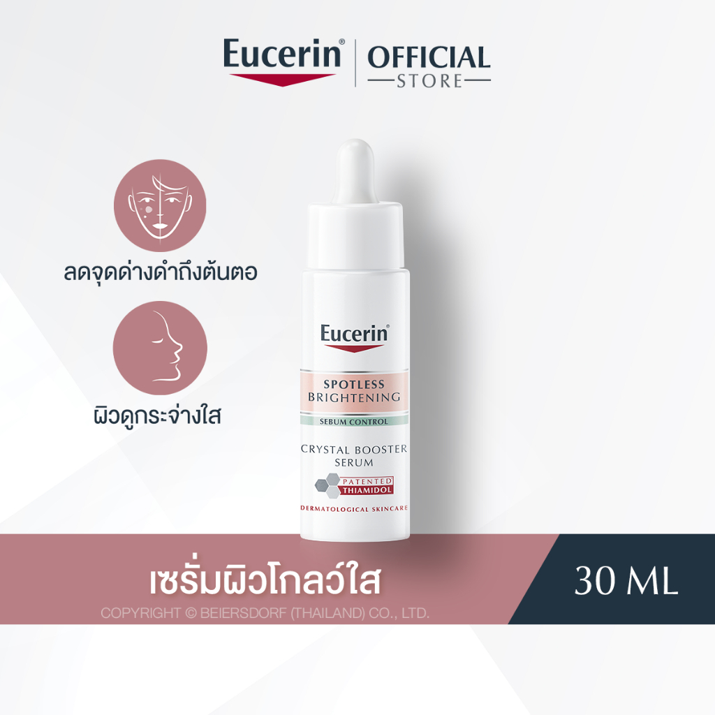 Eucerin SPOTLESS BRIGHTENING SEBUM CONTROL CRYSTAL BOOSTER SERUM 30 ML ...