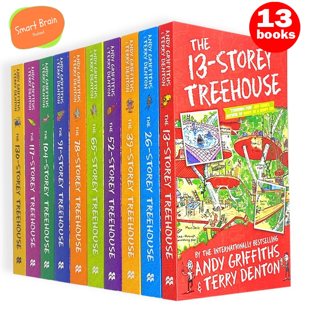 *ส่งทุกวัน* ชุดหนังสือภาษาอังกฤษ The Storey Treehouse 13 Books (13/26 ...