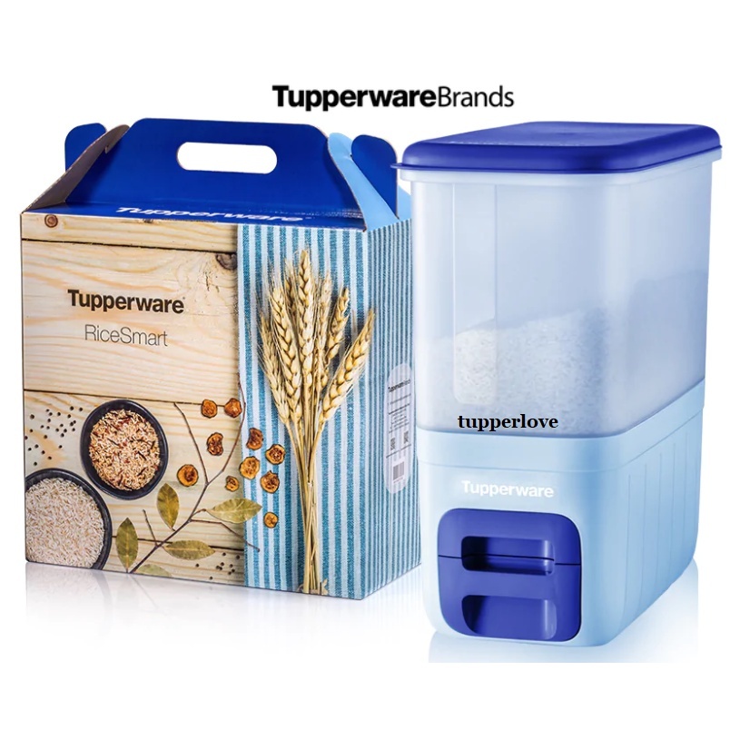 ถังบรรจุข้าวสาร Tupperware Rice Smart 10KG ราคาต่อ 1ใบ | Shopee Thailand