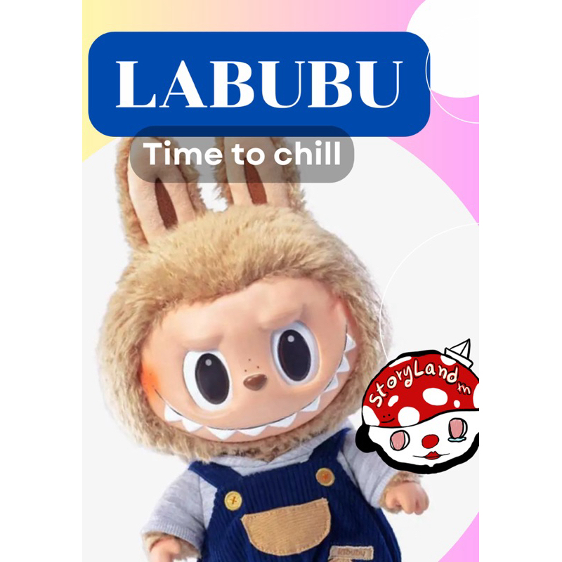 พร้อมส่ง‼️จากไทย LABUBU Time to Chill-Vinyl Plush Doll ของแท้ จาก ...