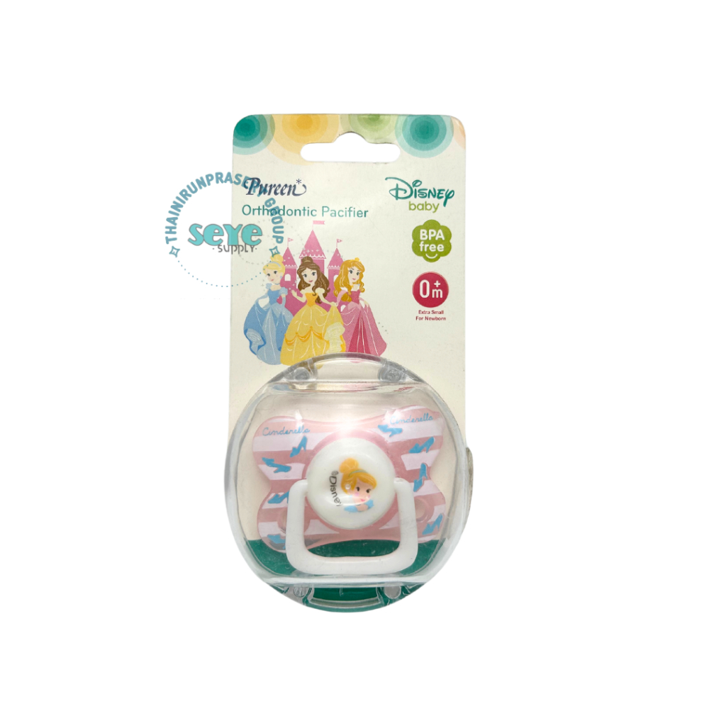 Dianey baby Pureen Orthodontic Pacifier เพียวรินจุกนมหลอกหัวกลม รูปเจ้า ...