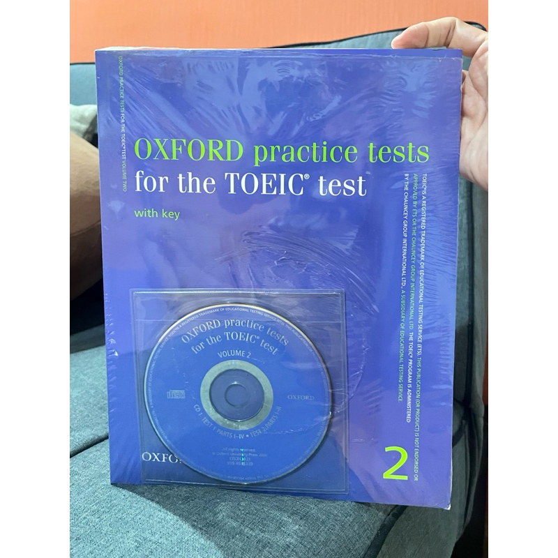 Oxford practice tests for the TOEIC test volume 2 | Shopee Thailand