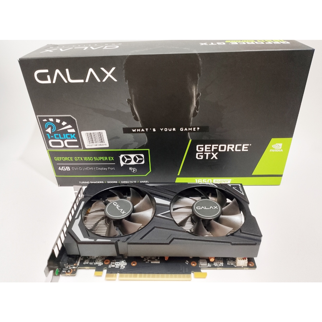 Galax Nvidia Gtx 1650 Super Ex 4gb GALAX GTX 1650 SUPER EX (1