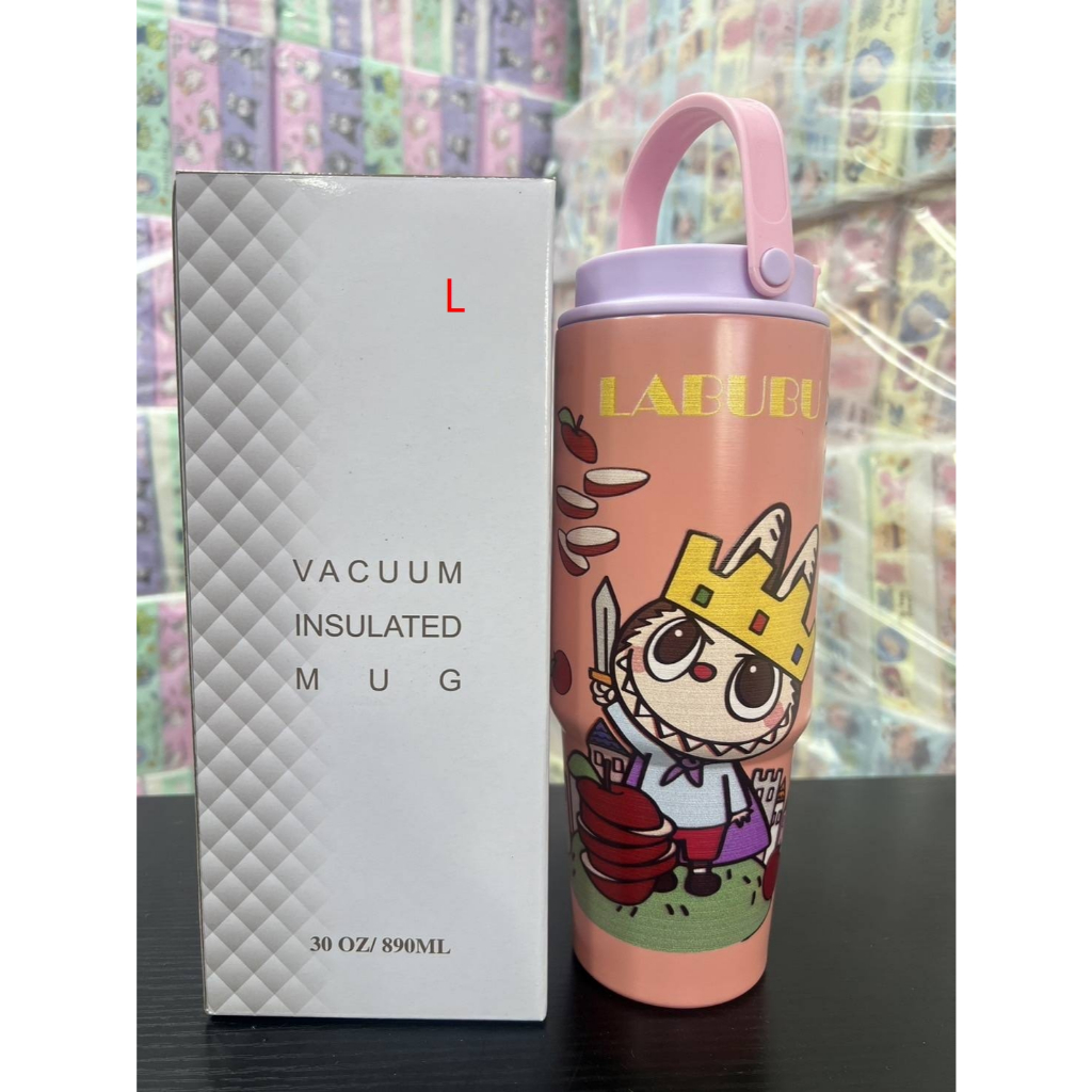แก้วเยติLabubu แก้วLabubu แก้วลาบูบู้ สแตนเลส 890ml | Shopee Thailand