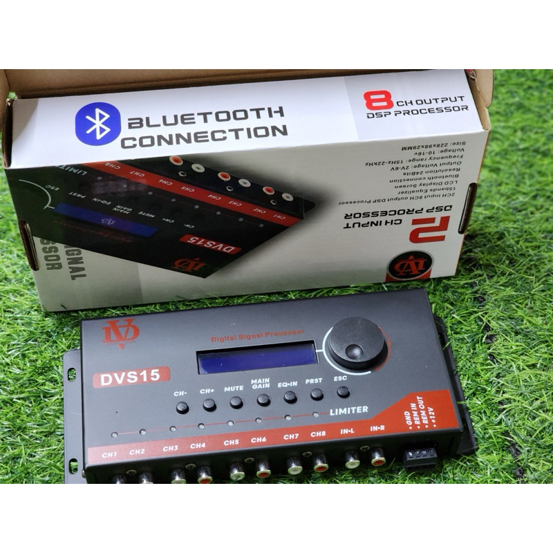 DSP ดิจิตอล เข้า2 ออก8 มีบลูทูธ รุ่น DV ( DVS15 ) 2ch input 8ch output ...