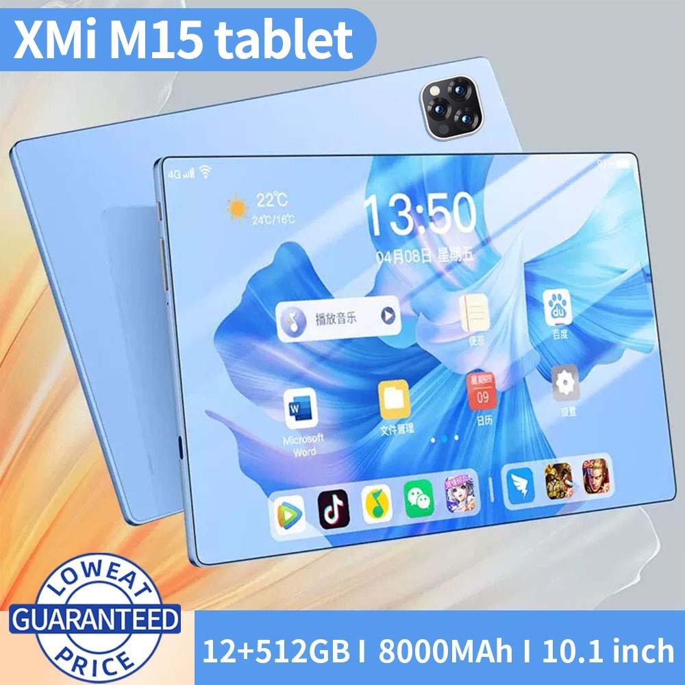 【COD】แท็บเล็ต Xmi M5 tablet แทปเล็ต 12GB+512GB Android แท็ปเล็ต แทบเลต ...