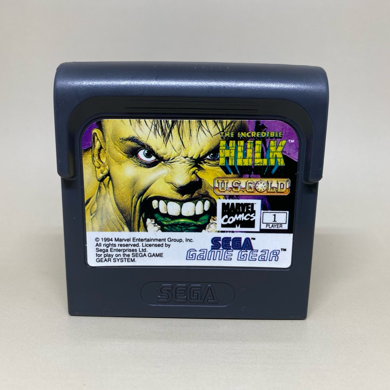 The Incredible Hulk (GG) | SEGA Game Gear Original Cartridge | English ...