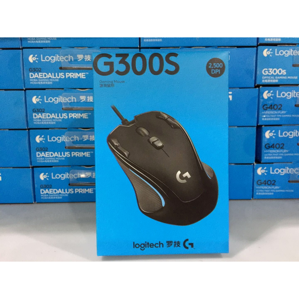 เกมมิ่งเมาส์มีสาย Logitech G300S ของแท้ | Shopee Thailand