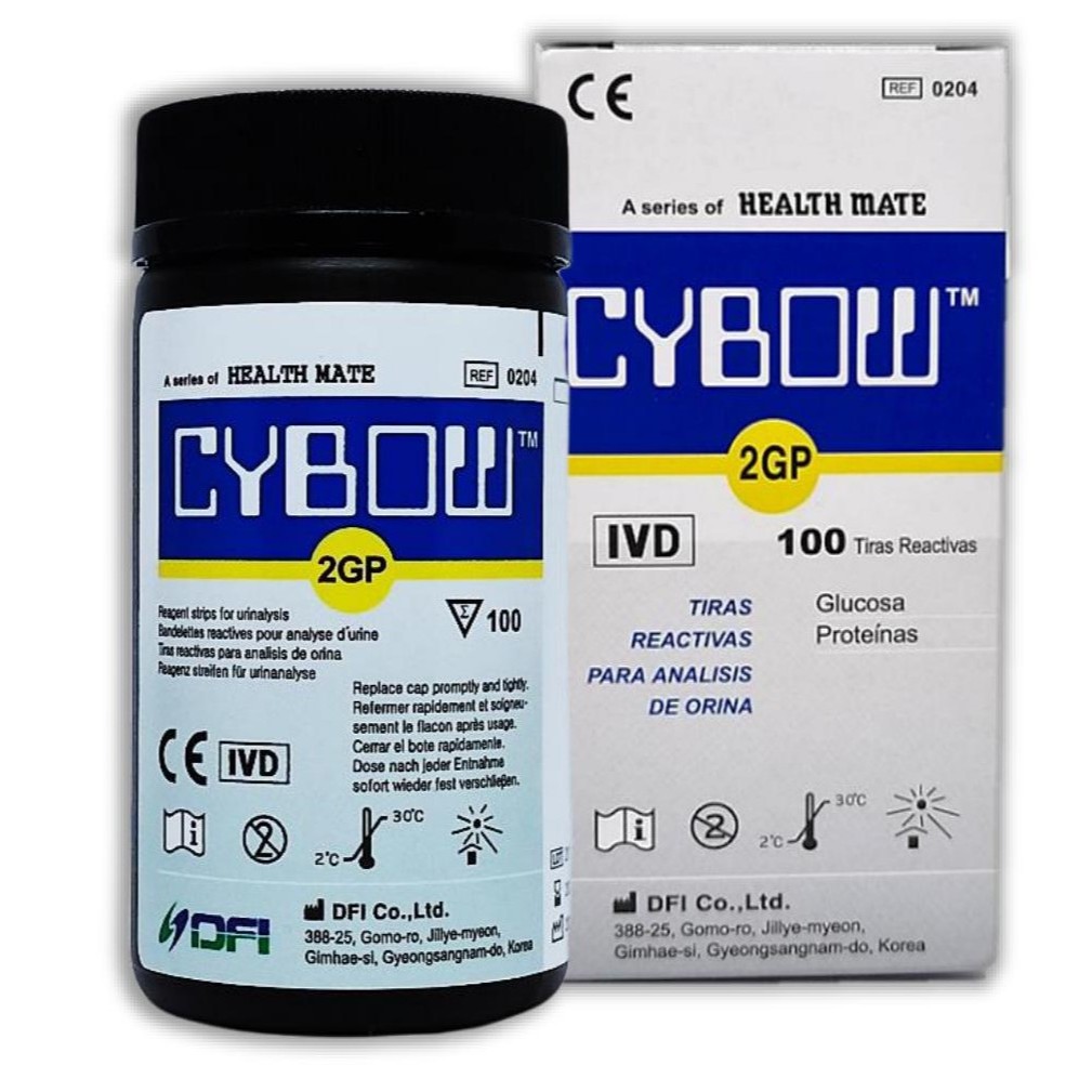 CYBOW ชุดทดสอบปัสสาวะทางเคมี มีให้เลือก 3 แบบ (ชนิด 2/4/11 แถบ) 2GP ...
