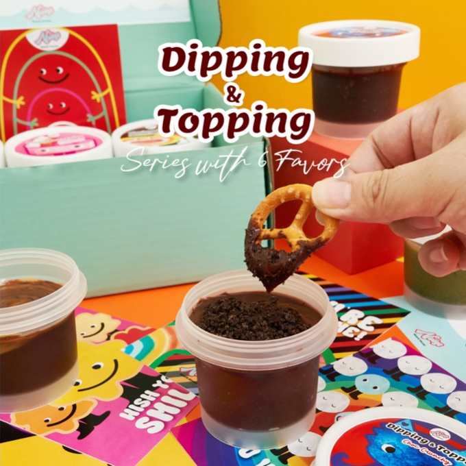 Dipping Topping Spread ช็อคโกแลตแท้ ไวท์ช็อคแท้100% ดิปปิ้ง ท้อปปิ้ง ...