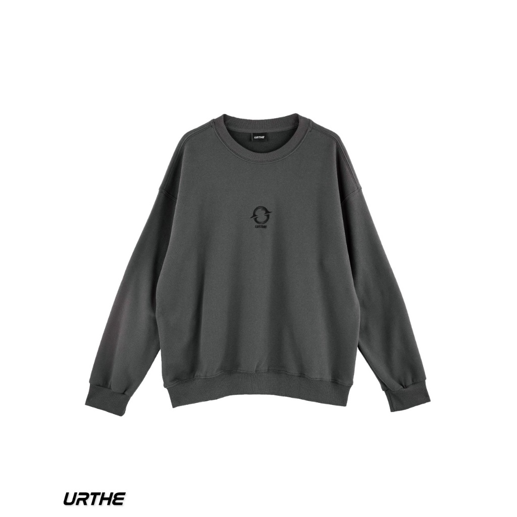 URTHE - เสื้อสเวตเตอร์ เเขนยาว รุ่น U-BLACKHOLE SWEATER | Shopee Thailand