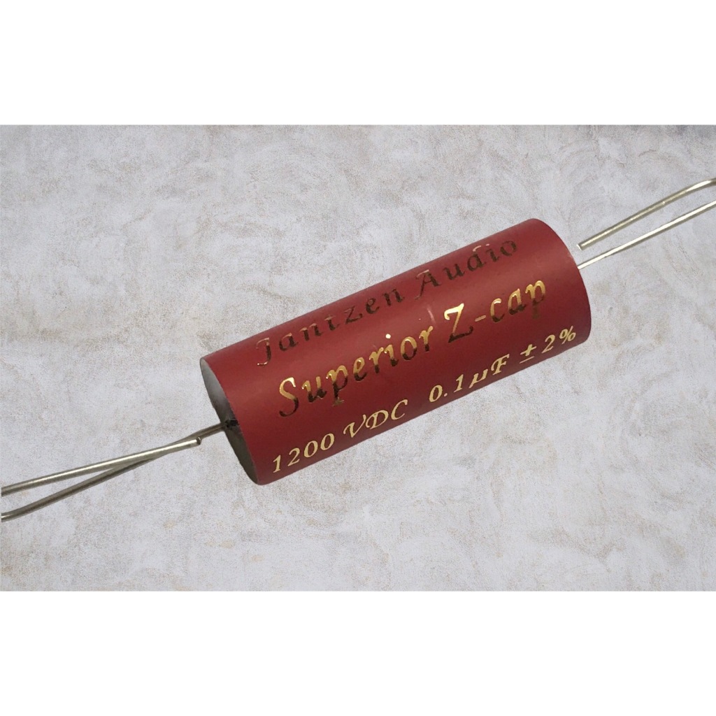 thumbnail image 2 of Jantzen Audio MKP Z-Standard Capacitor – 8.2uF 8.20uF 400VDC – 20x46mm – Axial Leads 2 of 6
