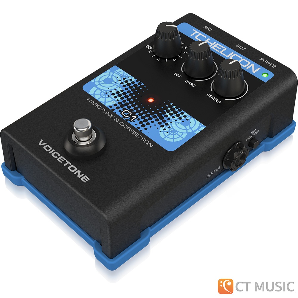 TC Helicon VoiceTone C1 Hardtune & Correction เอฟเฟคร้อง Autotune