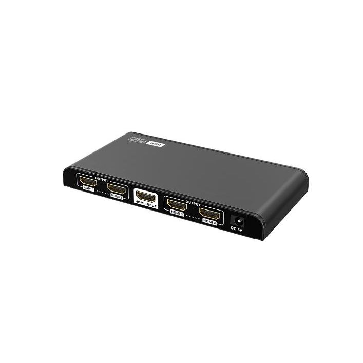 VANZEL 1X4 HDMI SPLITTER 4K@60HZ รุ่น LH-SP104HDR HDMI เข้า 1 ออก 4 ...