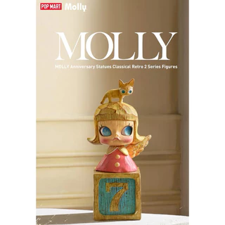 จุ่ม Pop Mart MOLLY Anniversary Statues Classical Retro Series เลย