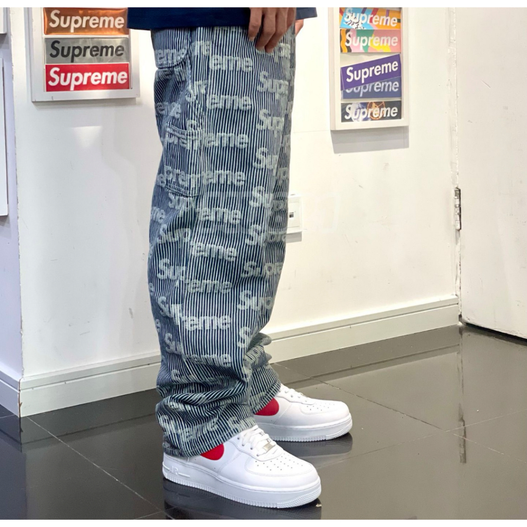 กางเกงยีนส์ Supreme Denim Painter Pant Stripe (SS24) | Shopee Thailand