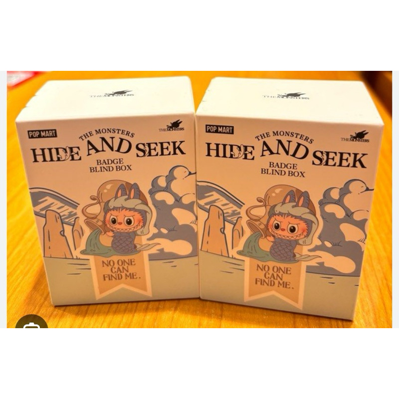 (พร้อมส่งแบบระบุตัว) Popmart Limited Singapore Labubu Hide and Seek ...