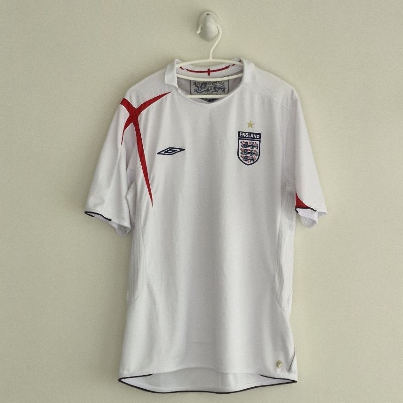 Maillot D'entraînement Angleterre Umbro, Blanc, Taille L Homme - Parfait état