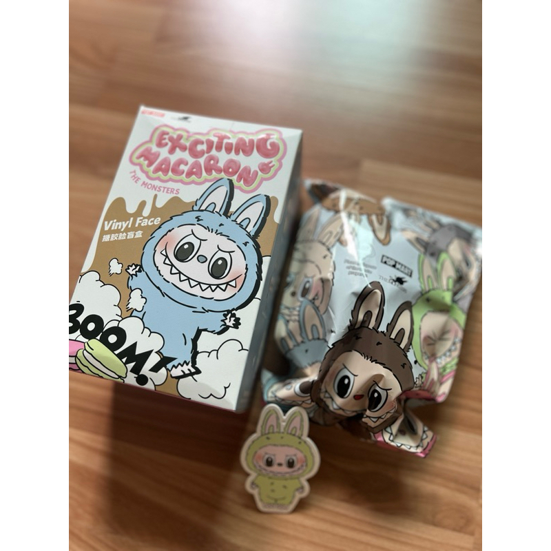 พร้อมส่ง LABUBU V.1 เช็คการ์ดไม่เเกะตัว สีเขียว เเท้100% | Shopee Thailand