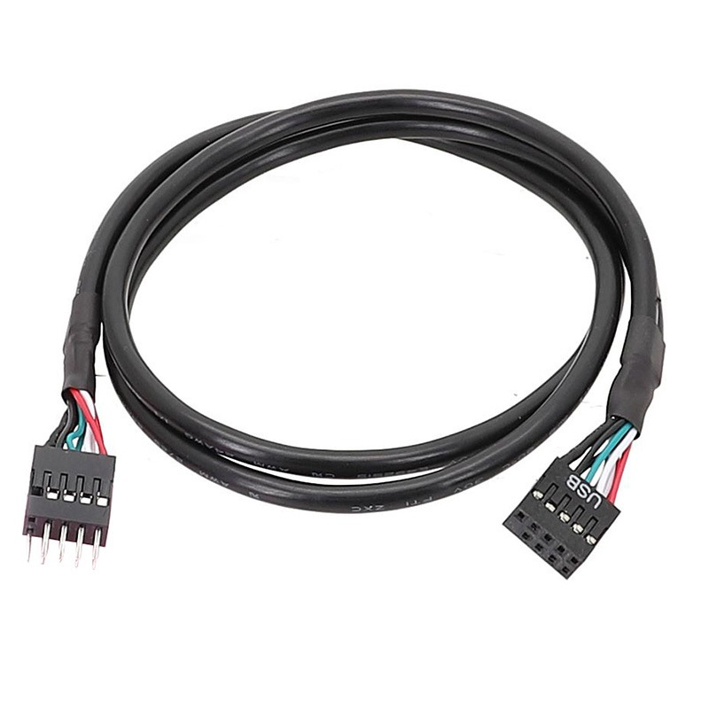 สายต่อ USB2.0 9Pin สำหรับช่องหน้าเคส USB Front panel | Shopee Thailand