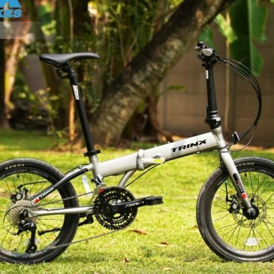 จักรยานพับ TrinX รุ่น Flybird 3.2 | Shopee Thailand