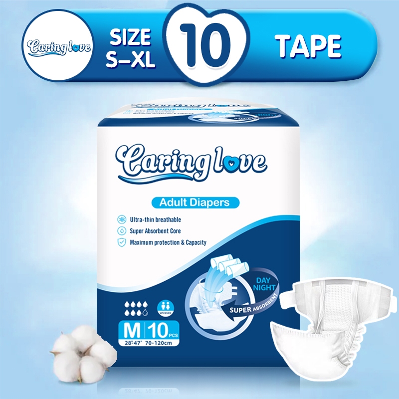 10-30pcs ทั้งชาย และหญ สูดอากาศ ผ้าอ้อมผู้ใหญ่10pcs กางเกงผ้าอ้อมผู้ใหญ่ แพมเพิสผู้ใหญ่ adult diapers/pants
