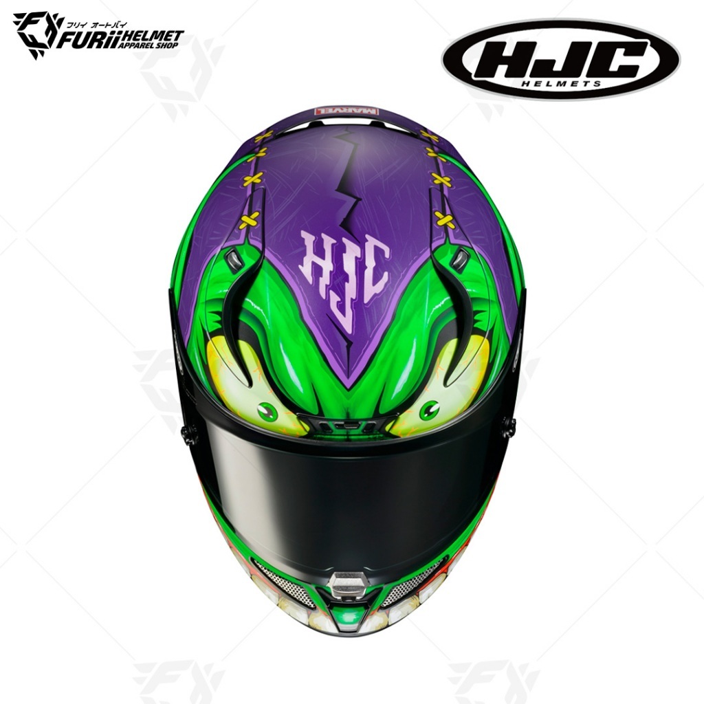 [ แบบผ่อนและไม่ผ่อน ] หมวกกันน็อคเต็มใบ HJC : RPHA11 Green Goblin ...