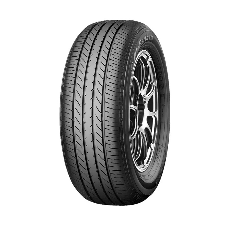215/60R16 YOKOHAMA BluEarth E75 18年　2本 ยางรถยนต์ YOKOHAMA 215/60 R16 รุ่น BLUEARTH E75FZ 95V (จัดส่งฟรี