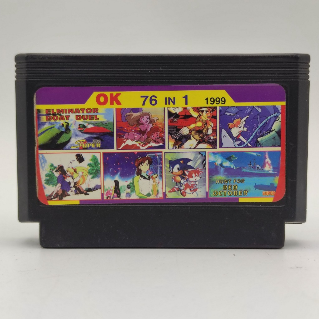 Famicom 76 in 1 ตลับก๊อป รวมเกม [bootleg][FC] Mario , ละครสัตว์ , ต่อ ...