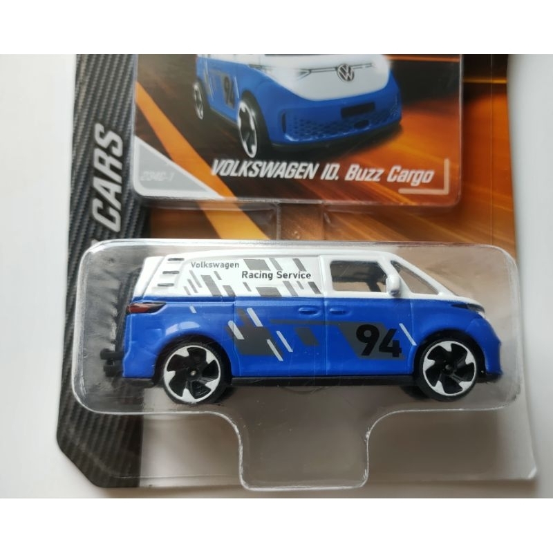 Majorette Racing Cars Volkswagen ID Buzz Cargo Blue/White diecast model