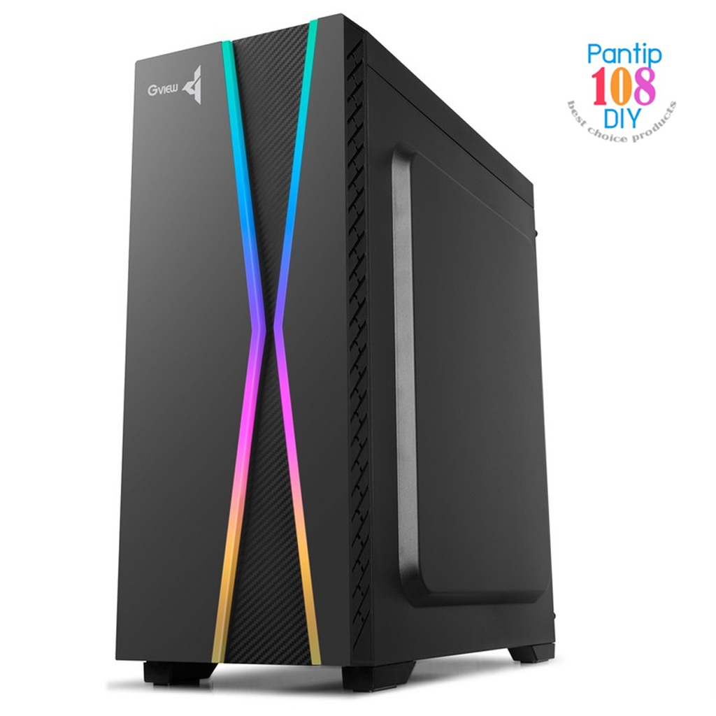 เคส Gview i2-30 แผงควบคุม RGB มีไฟ Case คอมพิวเตอร์ PC รองรับ บอร์ดกลาง ...
