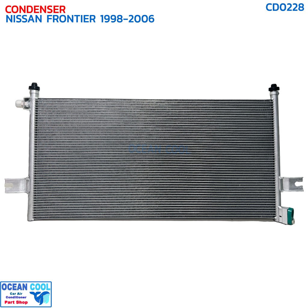 แผงแอร์ นิสสัน ฟรอนเทียร์ 1998 - 2006 CD0228 CONDENSER NISSAN FRONTIER ...